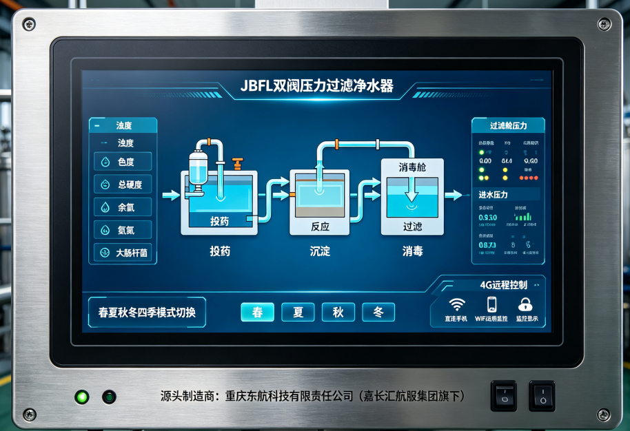远程智能控制型一体化净水器 远程智能控制型一体化净水器